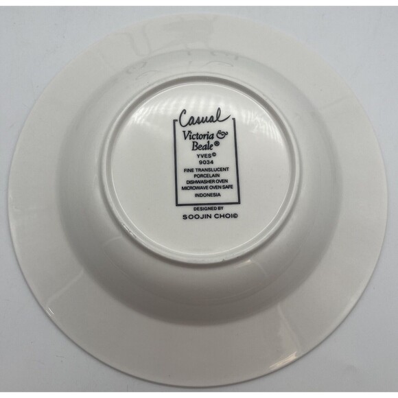 Victoria & Beale 9034 Soup Bowl Ivy Leaf Design Vintage Porcelain - Picture 3 of 5